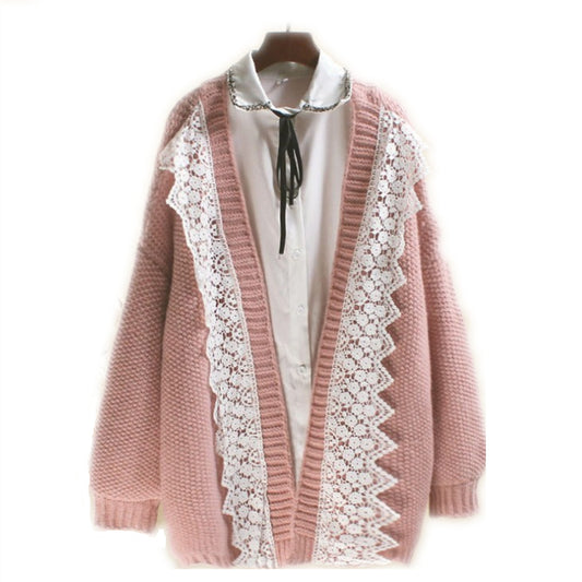 Women's Knitted Cardigan Mid-length