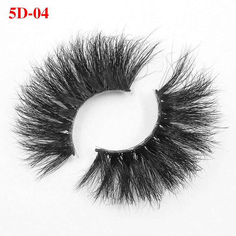 Mink False Eyelashes Lengthened 5D Exaggeration