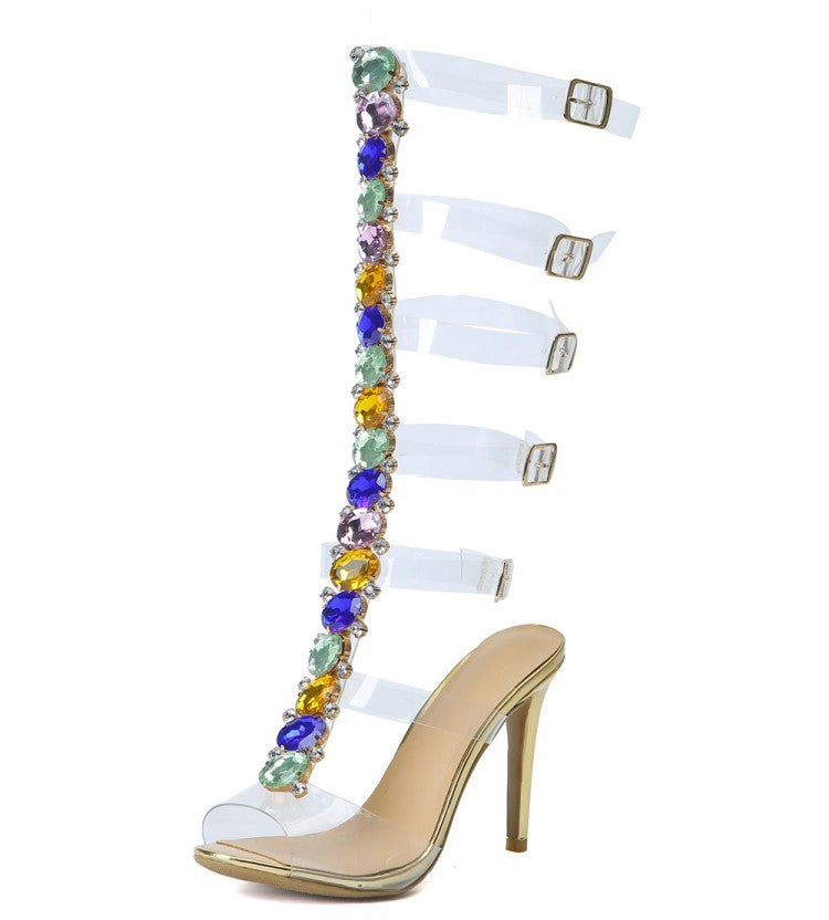 Women's Colorful Gemstone Sandals Noble