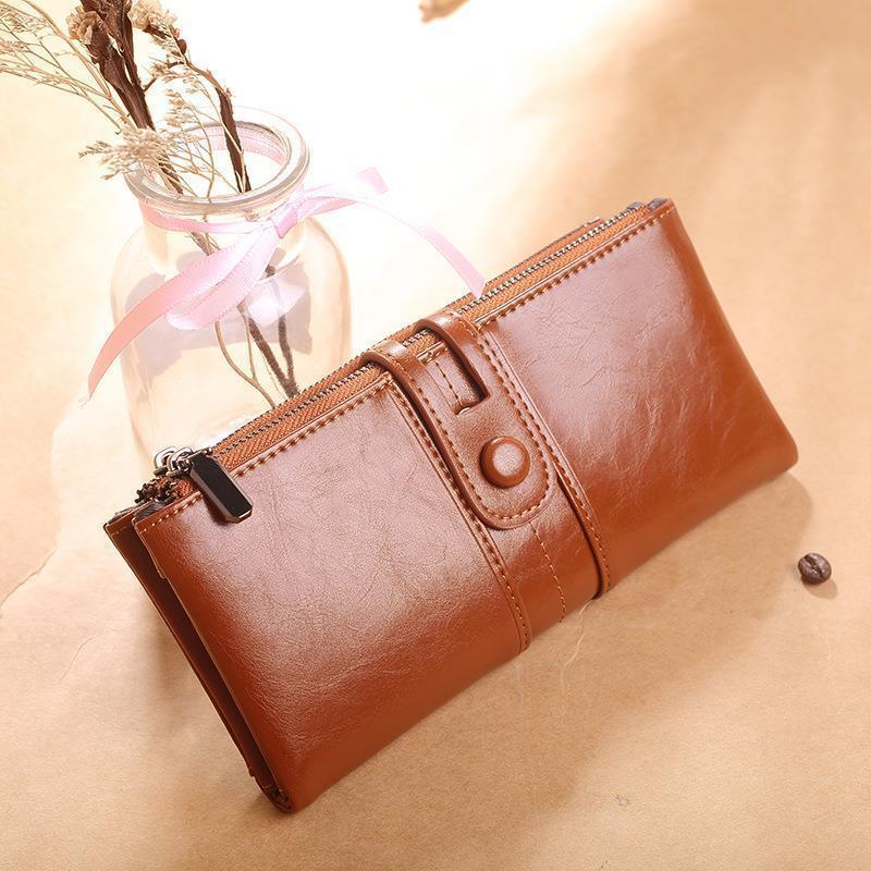 Stylish And Versatile Women's Long Wallet