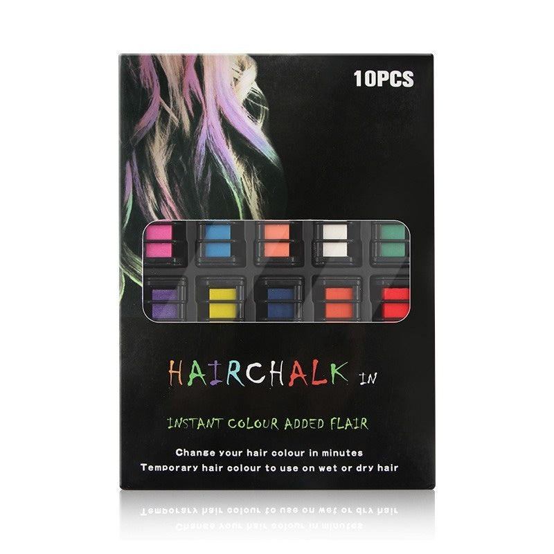 Chalk Disposable Hair Dye Stick Set Comb Multicolor Set