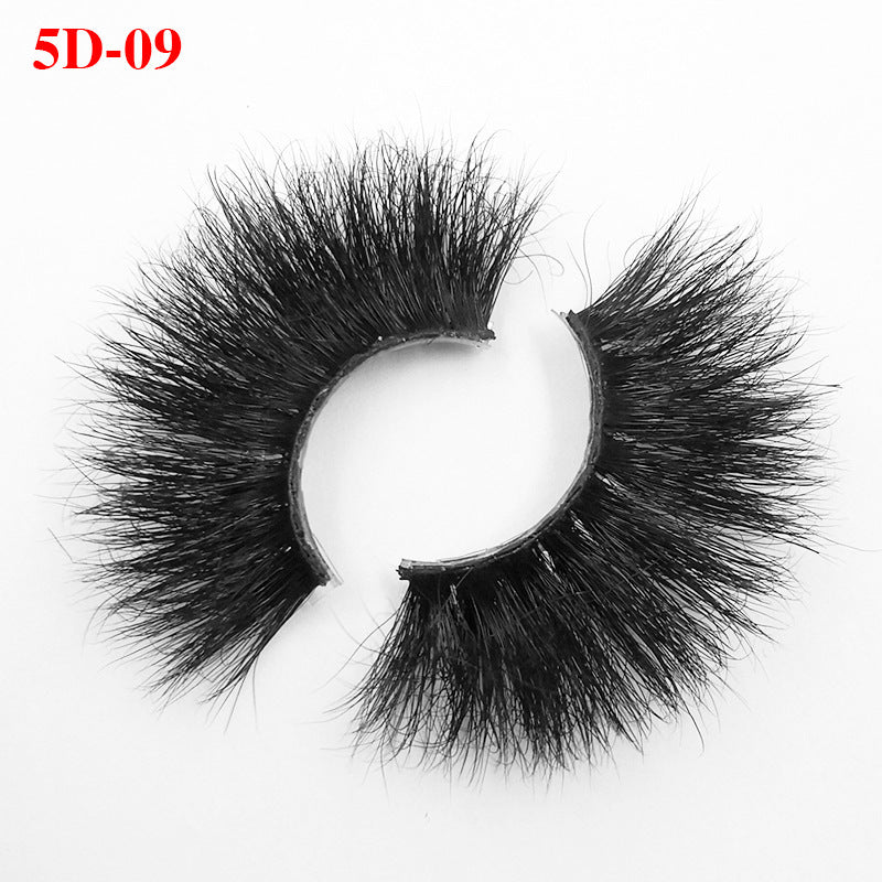 Mink False Eyelashes Lengthened 5D Exaggeration