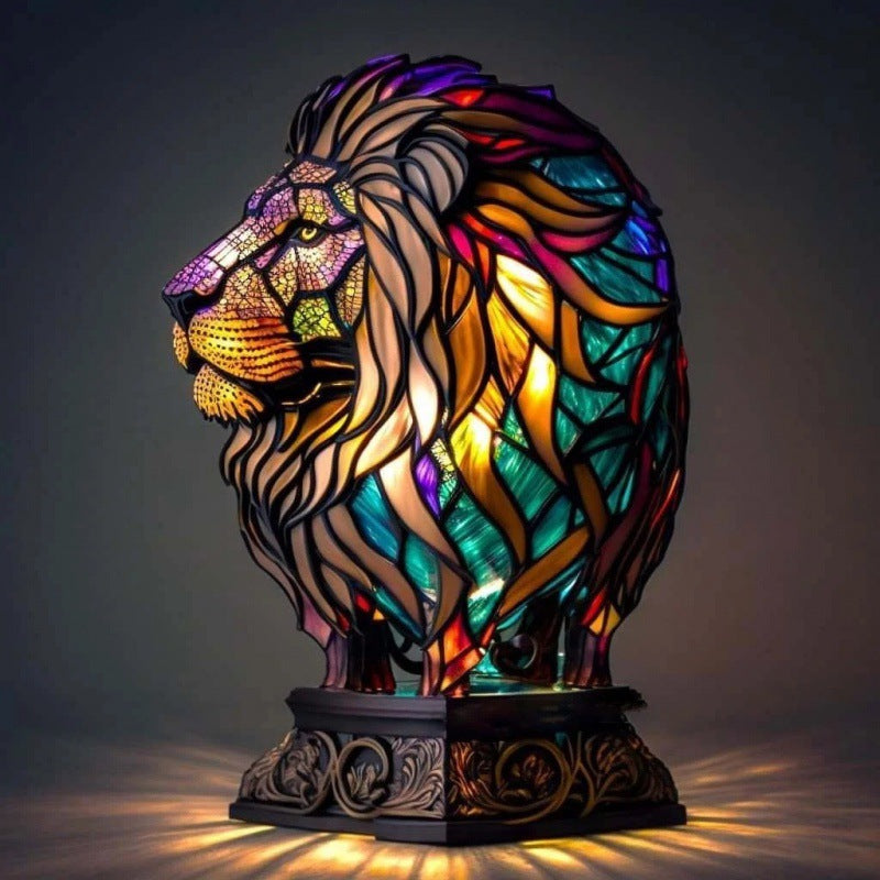 3D Colored Animal Light Desk Lamp Animal Series