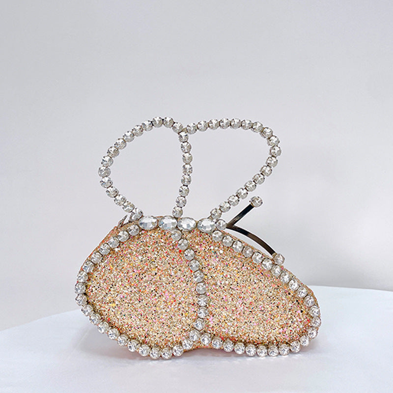 Butterfly Handbag Rhinestone