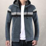 Thickened men's sweater and cardigan