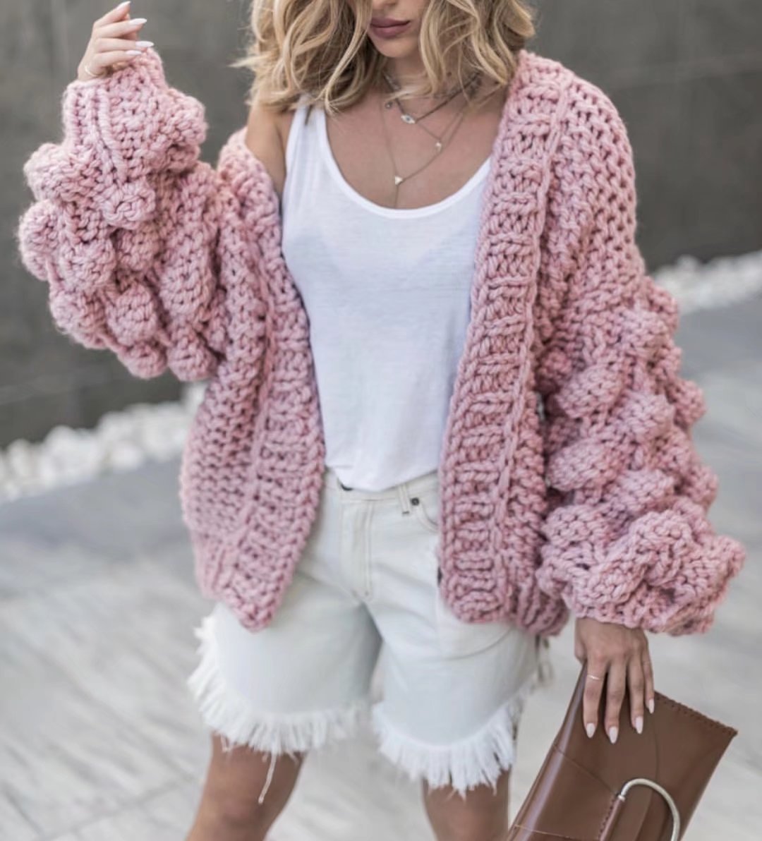 Lantern Sleeve Sweater