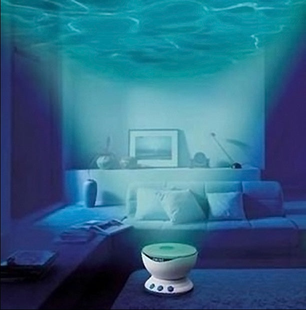 Ocean led lamp projection