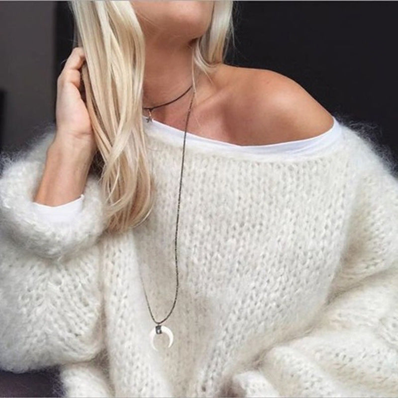 Sweater women autumn and winter knitted women's sweater