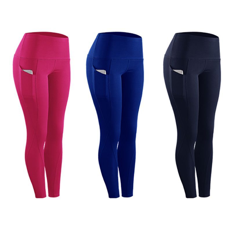 Women Compression Skinny Fitness Leggings  with Pocket