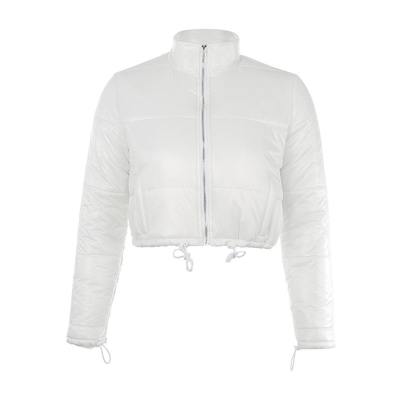 Women's Winter Jacket with stand-up collar