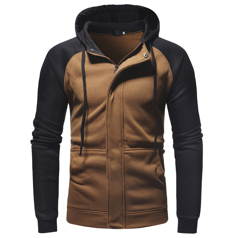 Men's Casual Slim Zipper Cardigan Hoodie