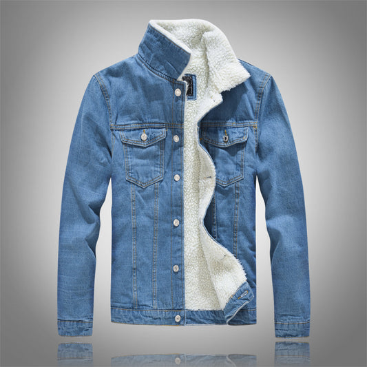 Lamb Down Denim Jacket