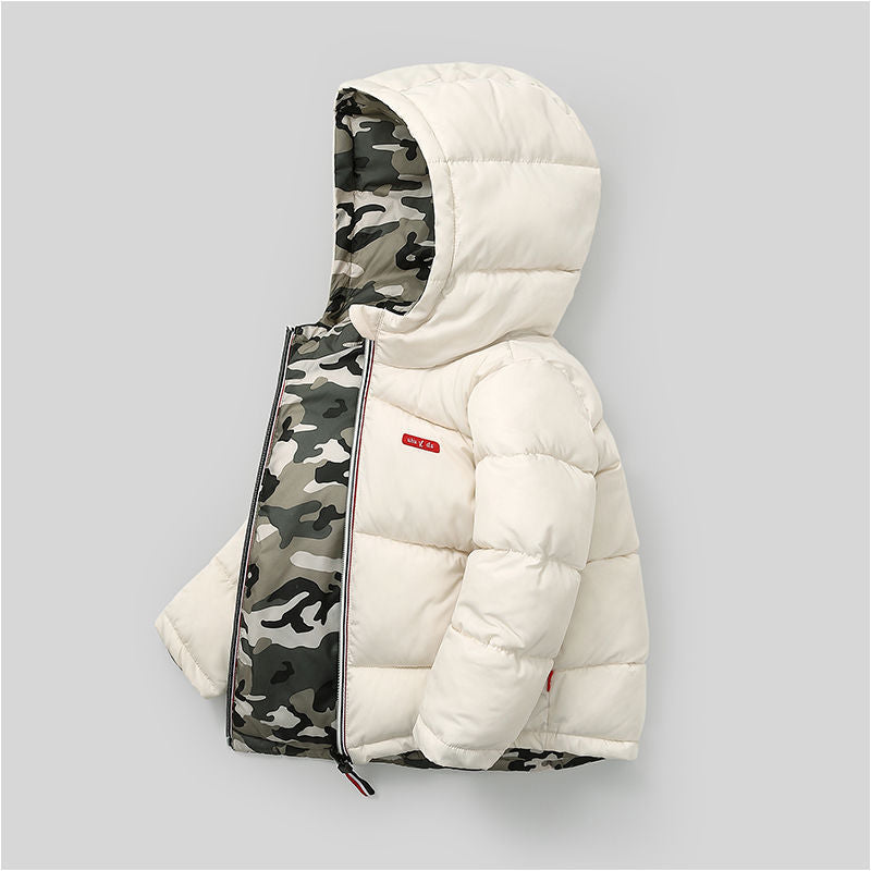 Children's  Double-sided Padded Winter Jackets