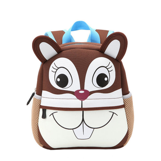 Kindergarten 3D Cartoon Diving Material Children's School Bag