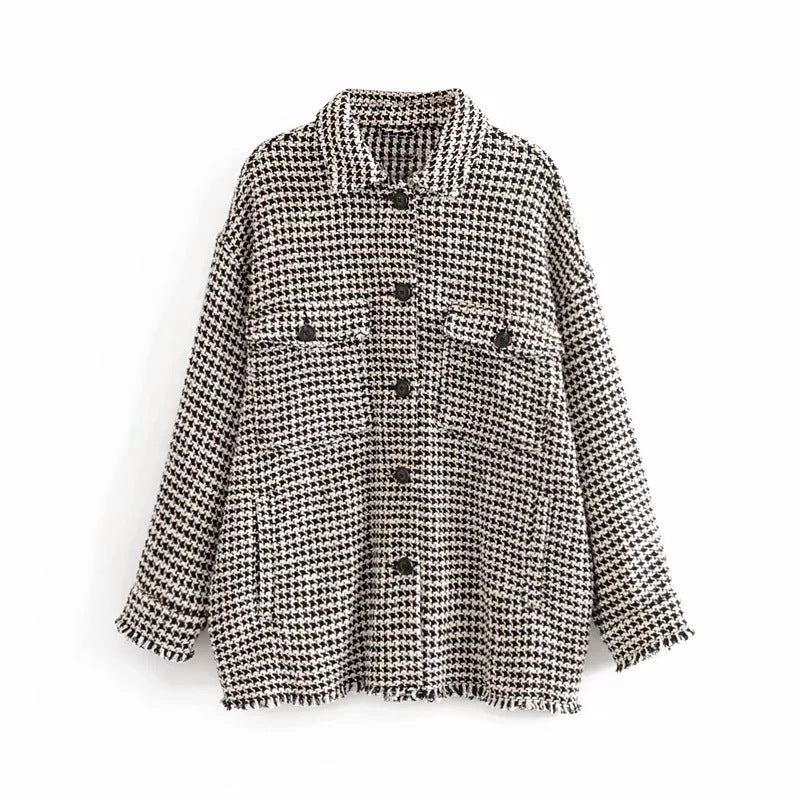 Tweed Shirt Jacket