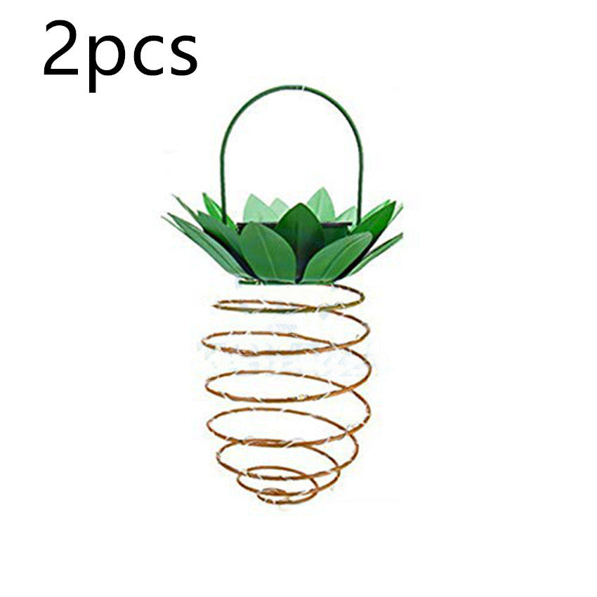 Outdoor Waterproof Garden Pineapple Solar Lights