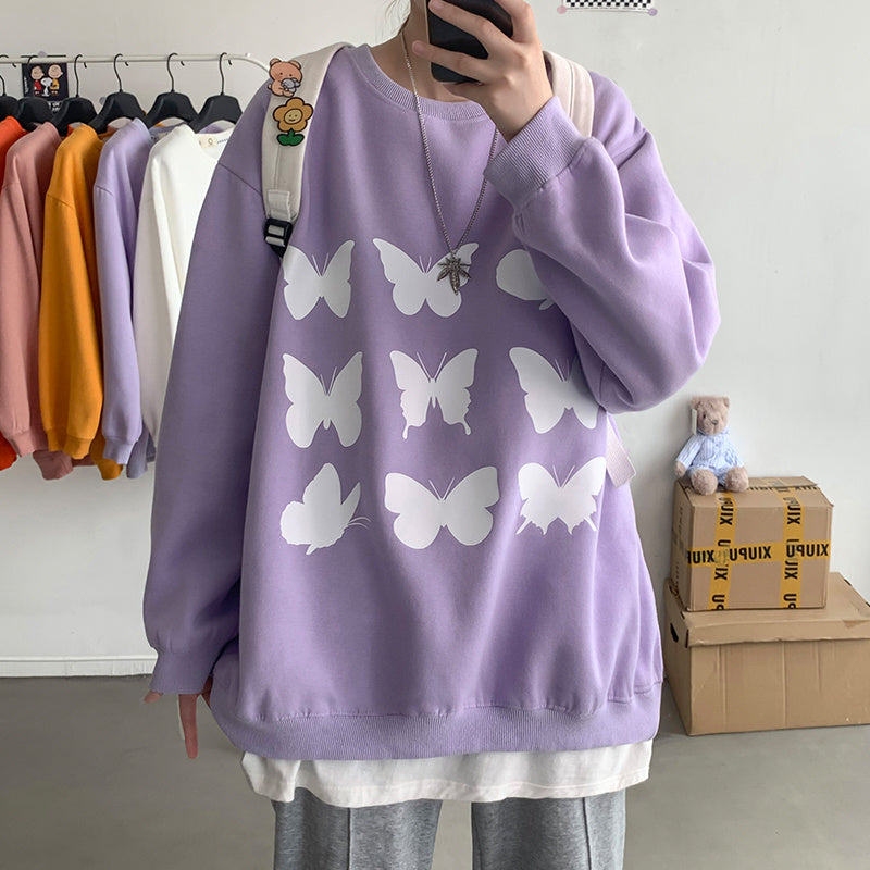 Harajuku Plus Size Sweater Women