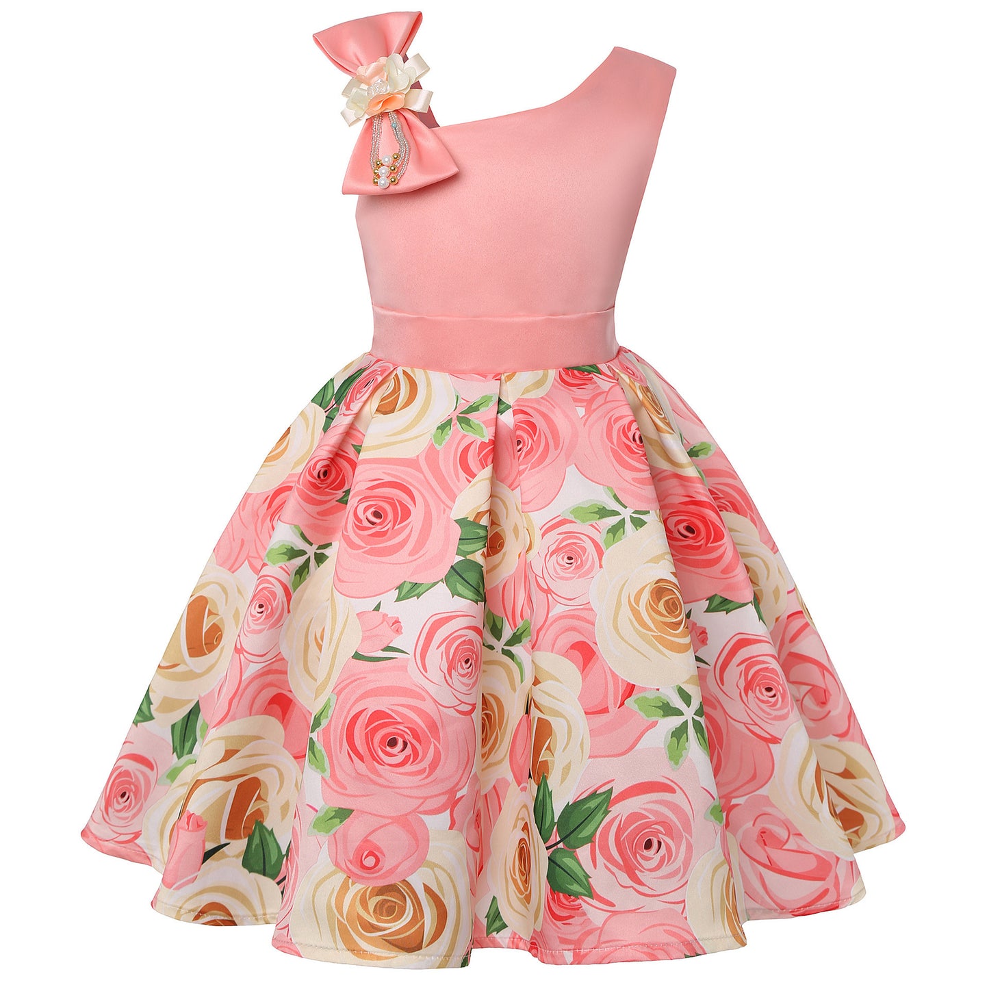 Girls' Princess Dresses Digital Print design