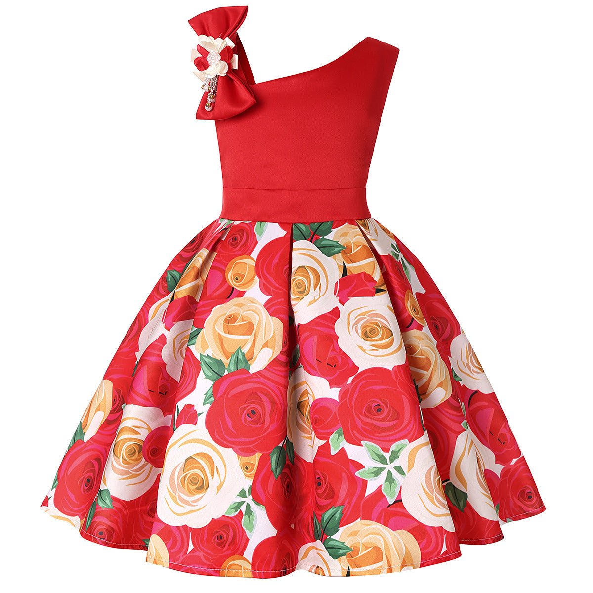 Girls' Princess Dresses Digital Print design