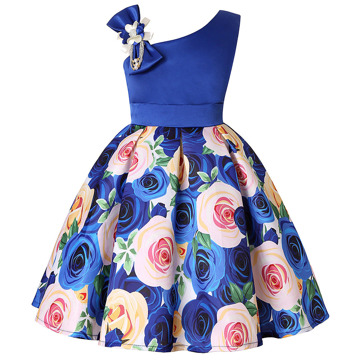 Girls' Princess Dresses Digital Print design