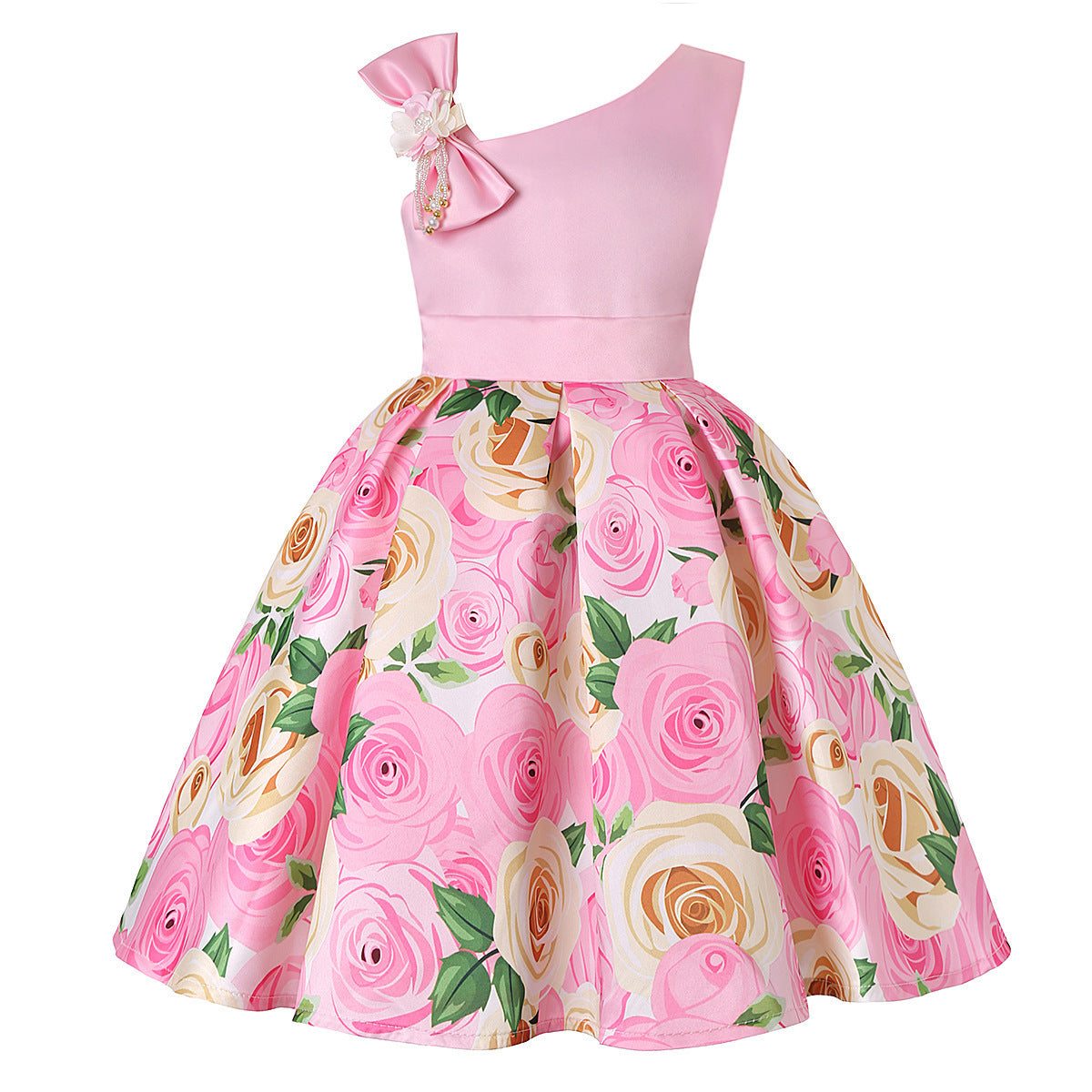 Girls' Princess Dresses Digital Print design