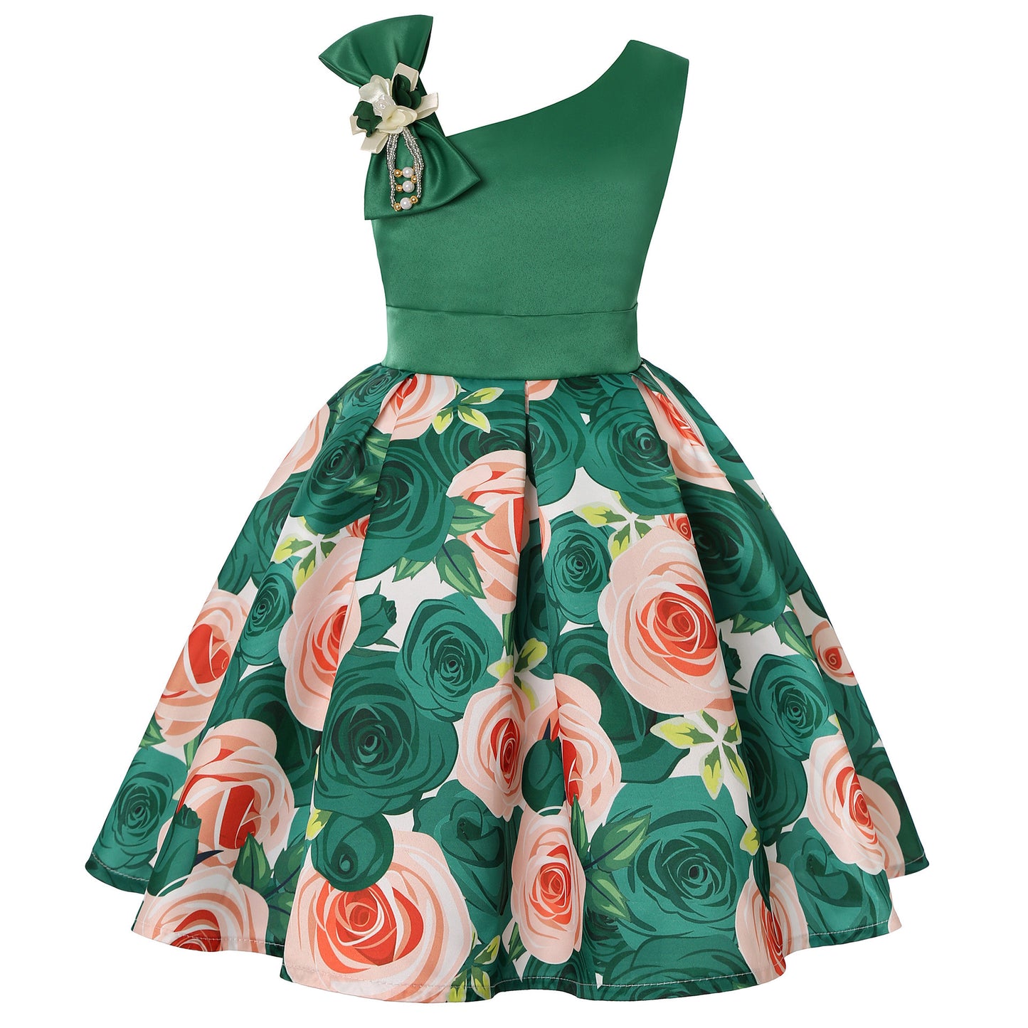 Girls' Princess Dresses Digital Print design