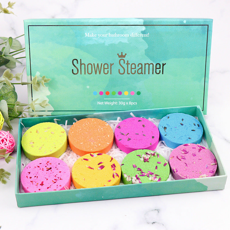 Shower Steamer Aromatherapy Essential Oil Bath Salt Bubble Bomb