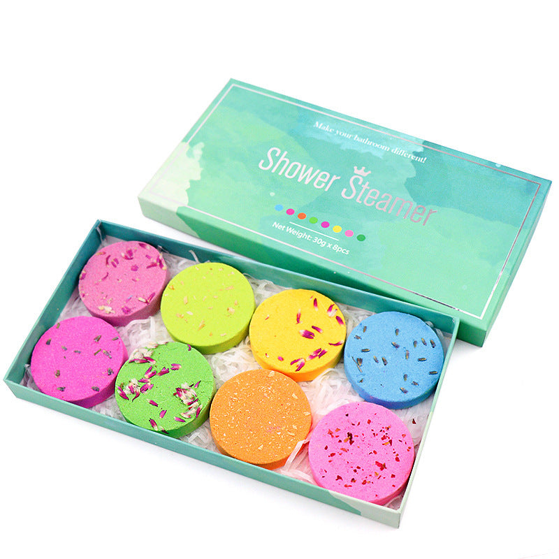 Shower Steamer Aromatherapy Essential Oil Bath Salt Bubble Bomb