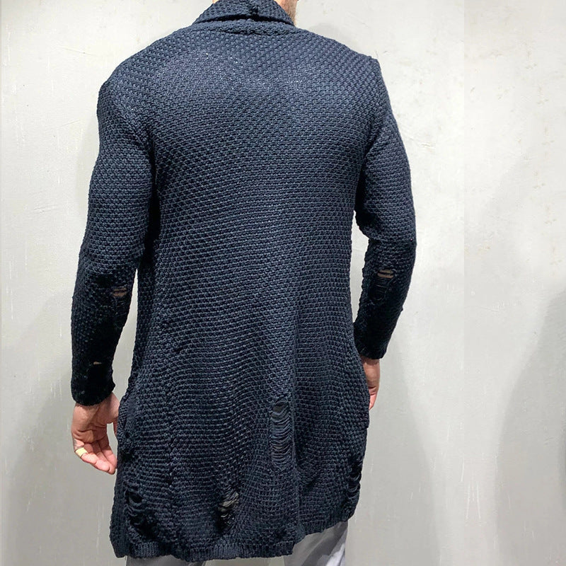 Autumn And Winter  Cardigan  Sweater For Men