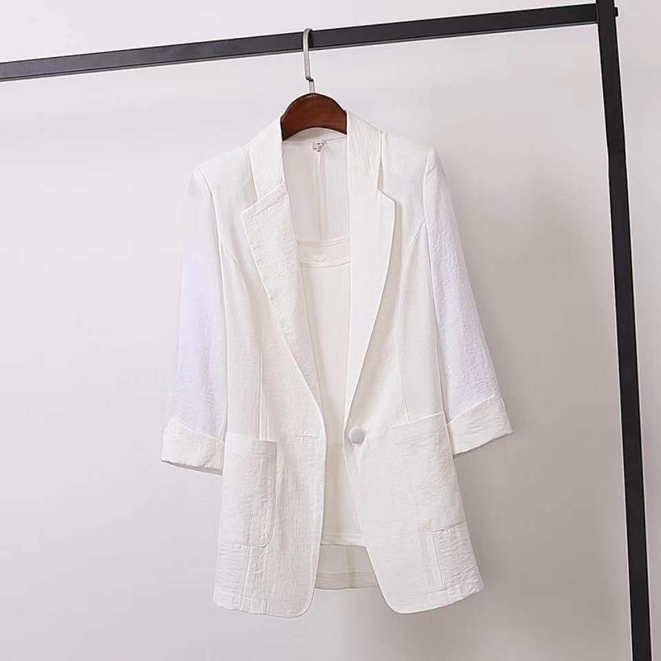 Short Blazer Coat Women'S Leisure  Slim Fit