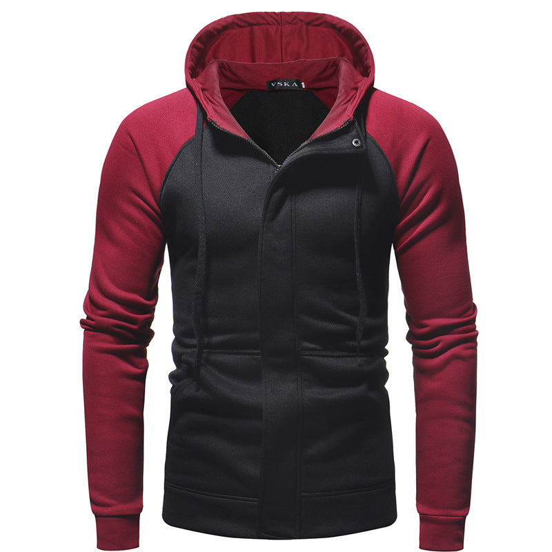 Men's Casual Slim Zipper Cardigan Hoodie