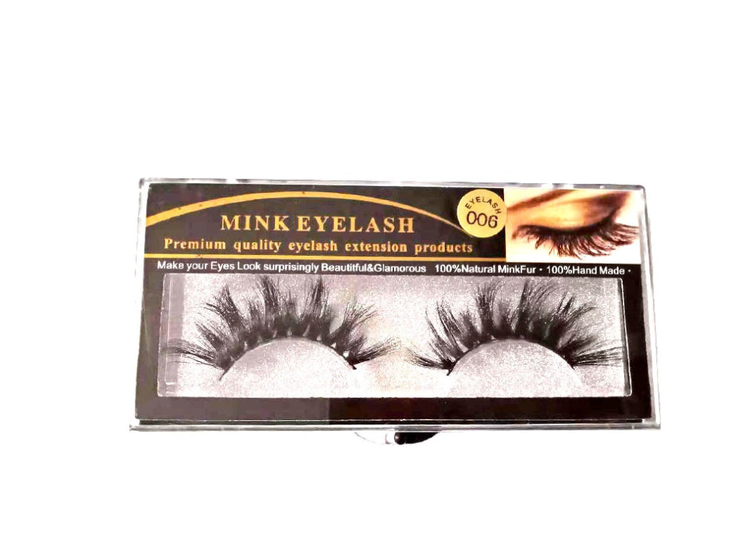 3D mink hair false eyelashes natural thick