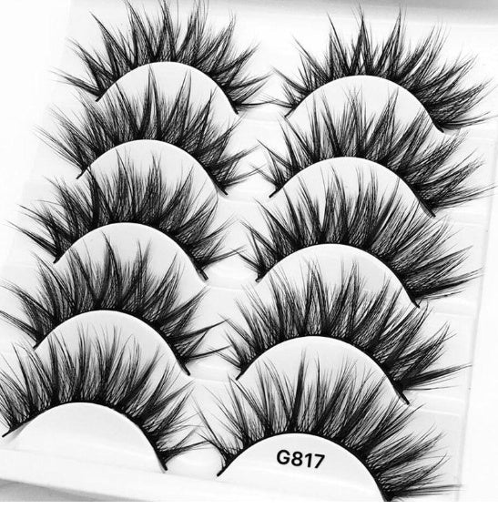 3D mink hair false eyelashes