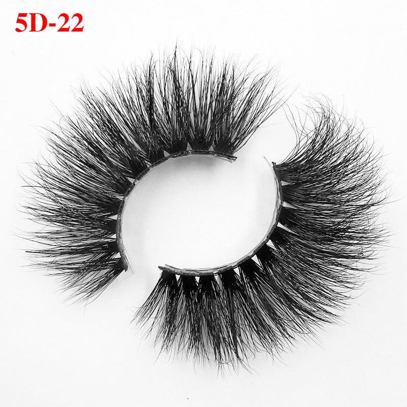 Mink False Eyelashes Lengthened 5D Exaggeration