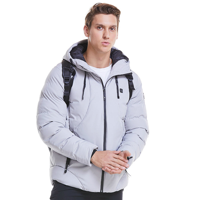 Unisex Cotton Coat USB Smart Electric Heated Jackets