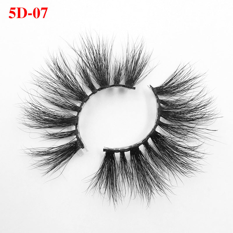 Mink False Eyelashes Lengthened 5D Exaggeration