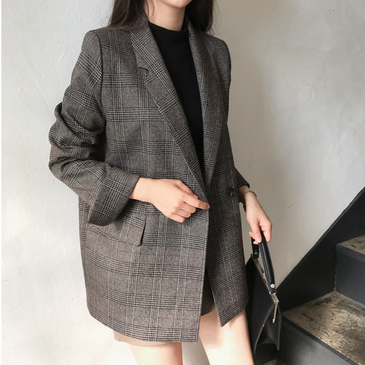 Double Row Two Button Blazer