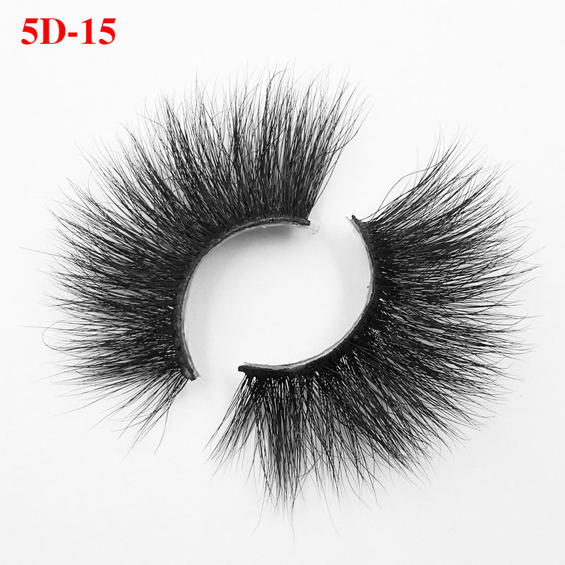 Mink False Eyelashes Lengthened 5D Exaggeration