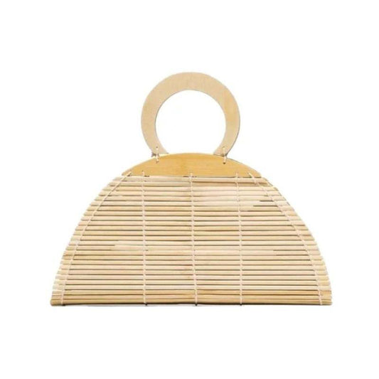 Bamboo Hand-woven Clutch Bag