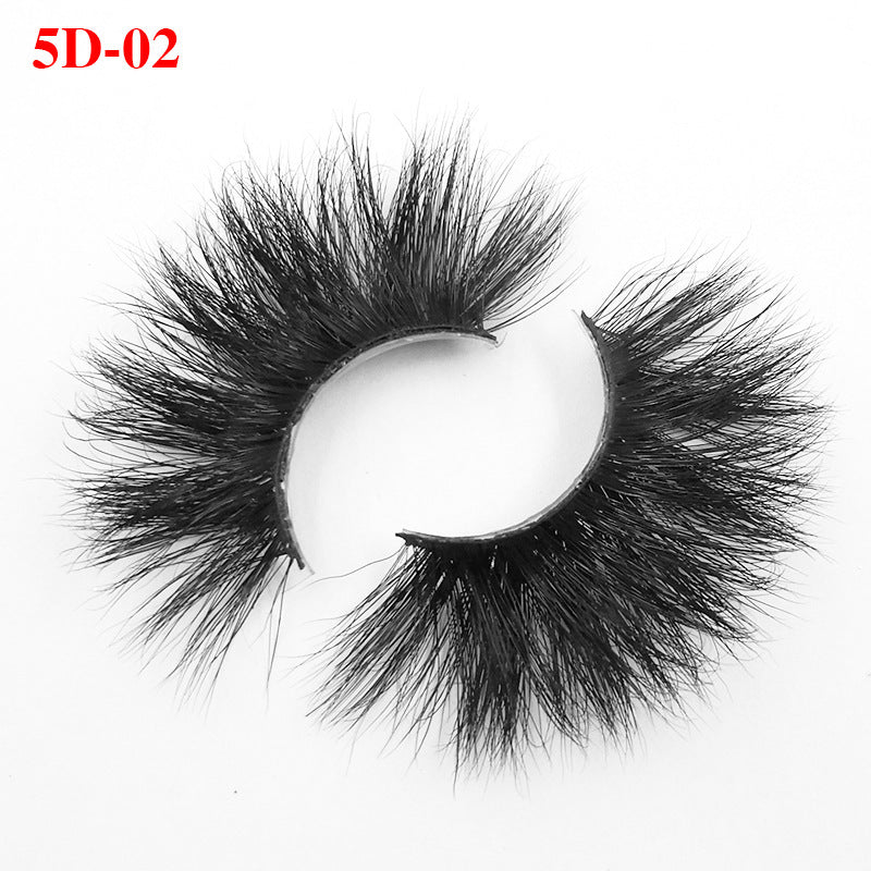 Mink False Eyelashes Lengthened 5D Exaggeration