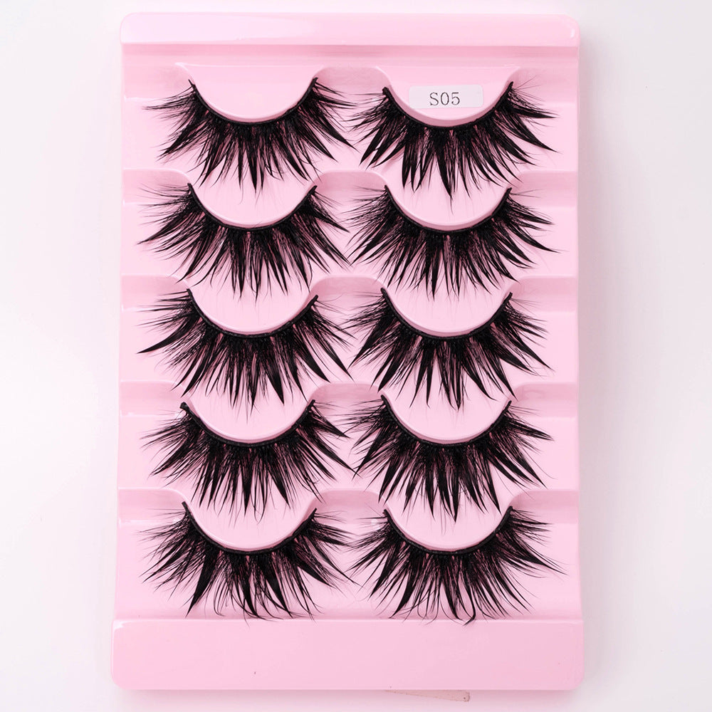 Natural 3D Dramatic Fairy Clusters Manga Lashes Fake Eyelashes