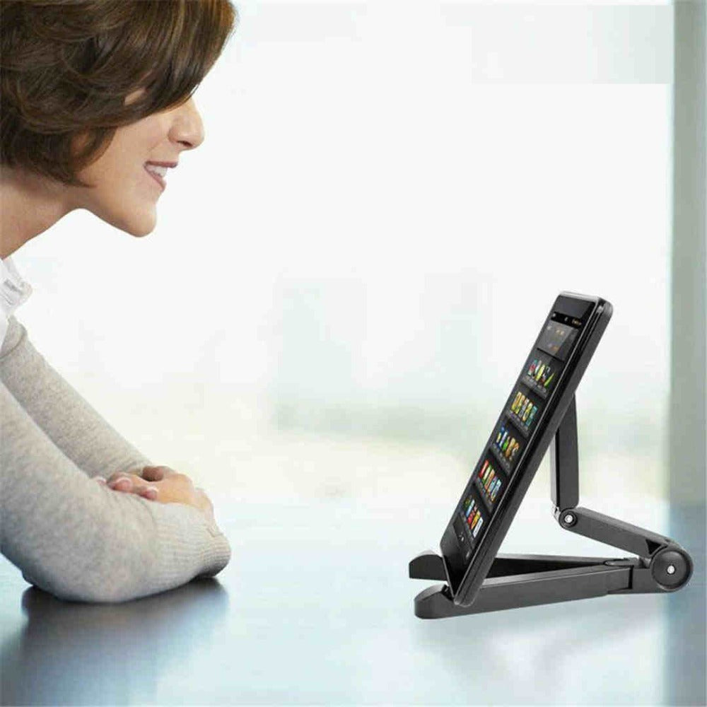 Universal Foldable Phone Tablet Holder Adjustable Bracket Desktop Stand