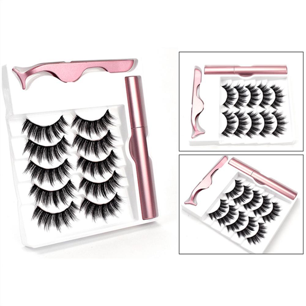 Magnetic eyeliner false eyelashes