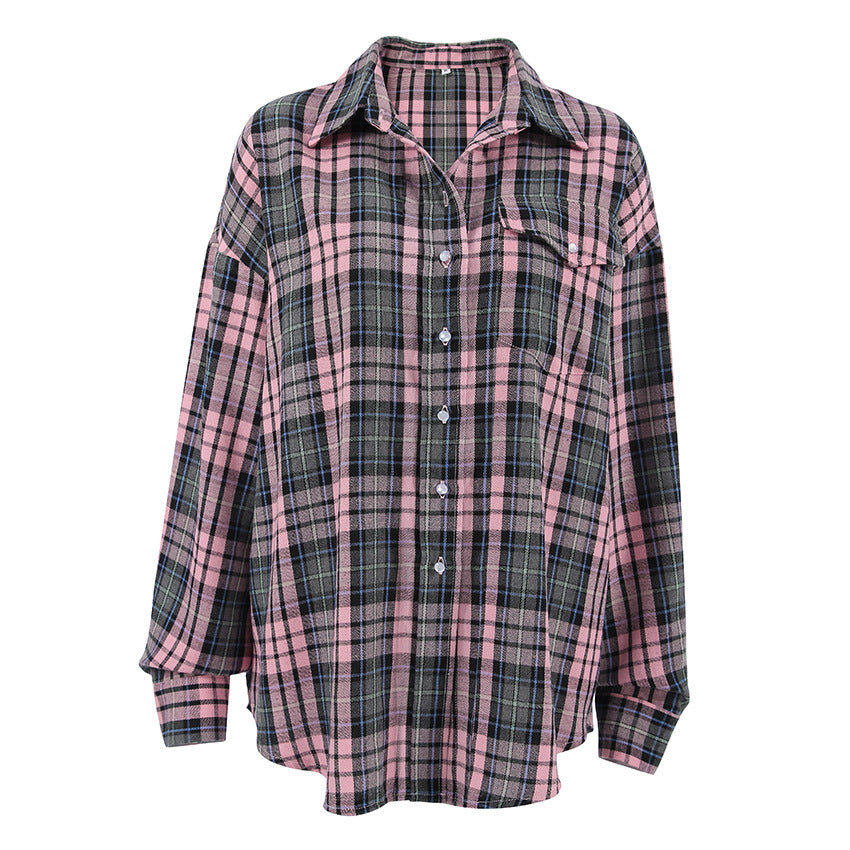 Plaid Simple Women's Shirt