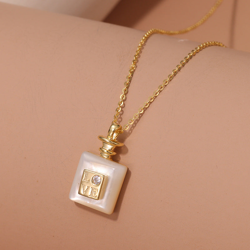 Original Design Perfume Pendant Necklace