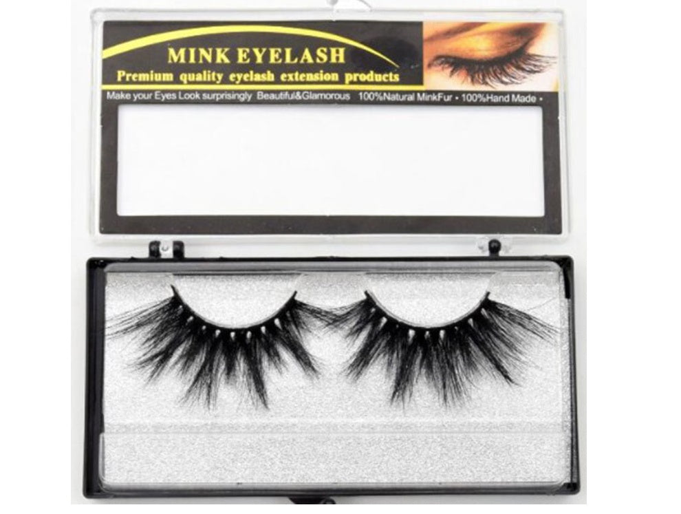 3D mink hair false eyelashes natural thick