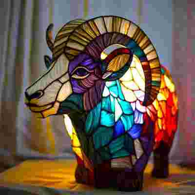 3D Colored Animal Light Desk Lamp Animal Series