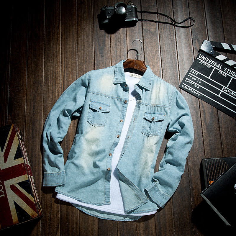 Long Sleeve Denim Shirt