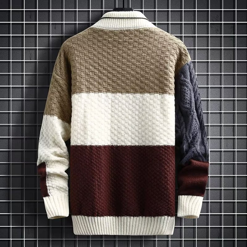 Long Sleeve Pullover Casual Sweater Man