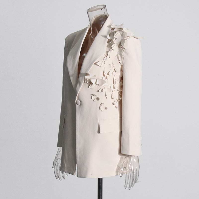 Three-dimensional Butterfly Decorative Suit Jacket